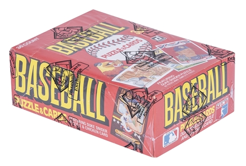 1984 Donruss Baseball Wax Box - BBCE Certified